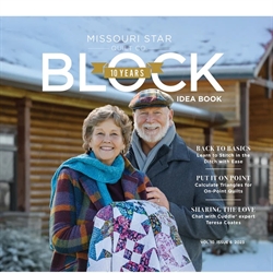 Patchworkmønsterblad - Block Magazine no  6 - 2023
